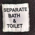 SEPARATE BATH & TOILET フーデッド ナイロン コート select メンズ XL