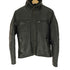 リューグーレザーズ Liugoo Leathers ボアカラー レザー ジャケット メンズ JPN:M