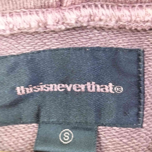 ディスイズネバーザット thisisneverthat オーバーダイロゴプルオーバー メンズ import:S