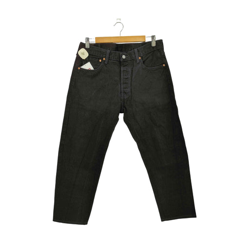 リーバイス Levis 501 ボタンフライ ブラックデニムパンツ メンズ 34×30