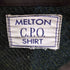 メルトン melton ウール C.P.O. ジャケット メンズ