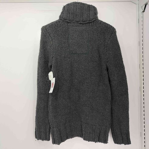 スーパードライ Superdry 極度乾燥(しなさい) ハーフジップ ローゲージ プルオーバーニット メンズ import:S