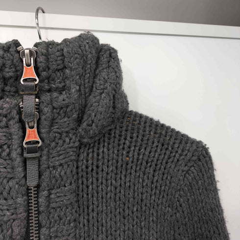スーパードライ Superdry 極度乾燥(しなさい) ハーフジップ ローゲージ プルオーバーニット メンズ import:S