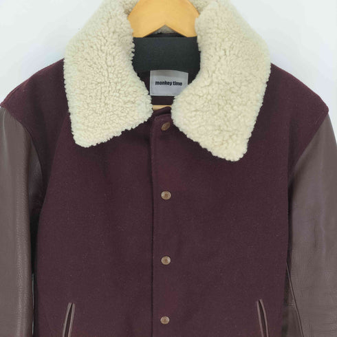 モンキータイム MONKEY TIME ボアカラー アワードジャケット メンズ JPN:1