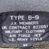TYPE B-9 822051 裏ボア ムートン フライトジャケット メンズ US:38