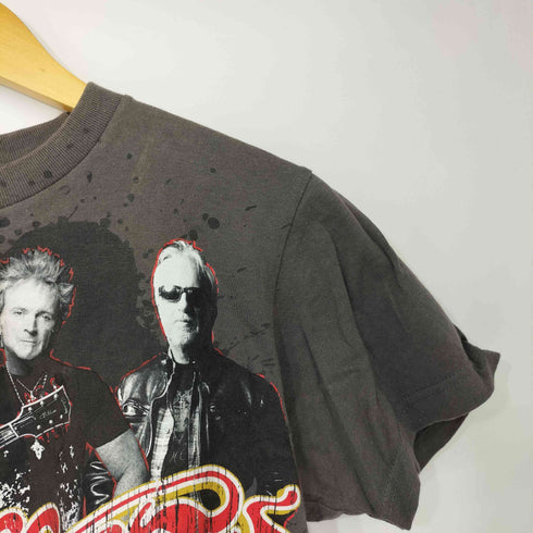 シュート SHOOT アメリカン ハードロック バンド クルーネック Tシャツ メンズ import:S