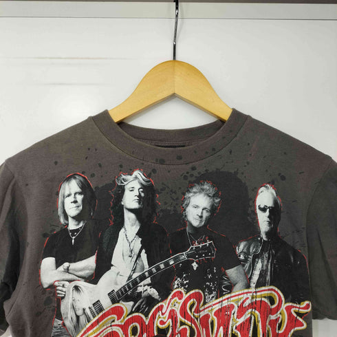 シュート SHOOT アメリカン ハードロック バンド クルーネック Tシャツ メンズ import:S