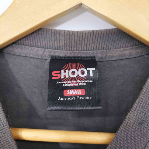 シュート SHOOT アメリカン ハードロック バンド クルーネック Tシャツ メンズ import:S