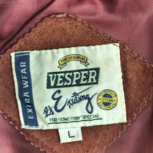 VESPER ピッグレザー ベスト メンズ JPN:L