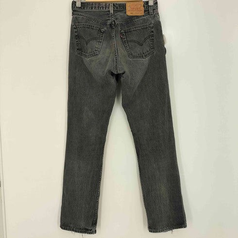 リーバイス Levis 90s 97年製 USA製 ボタン裏544刻印 501 先染め ブラック デニム メンズ W30 L32