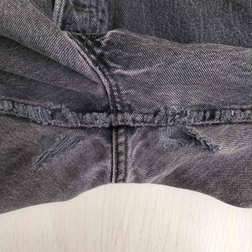 リーバイス Levis 90s 97年製 USA製 ボタン裏544刻印 501 先染め ブラック デニム メンズ W30 L32