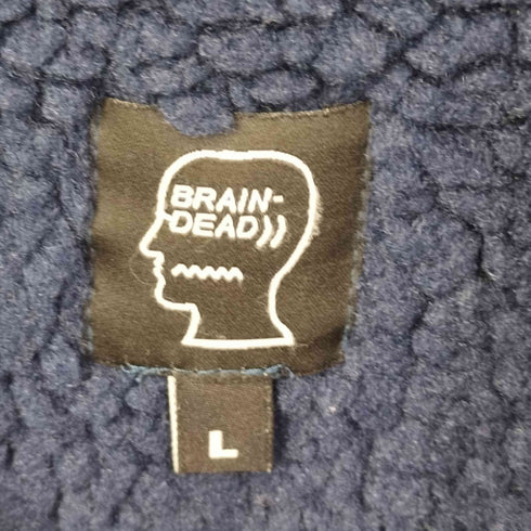 ブレインデッド BRAIN DEAD Pullover Sherpa Anorak メンズ import:L