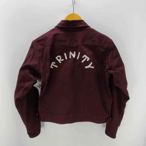 GROOVIN HIGH TRINITY バック 刺繍 開襟オープンカラー ワーク ジャケット メンズ JPN:S