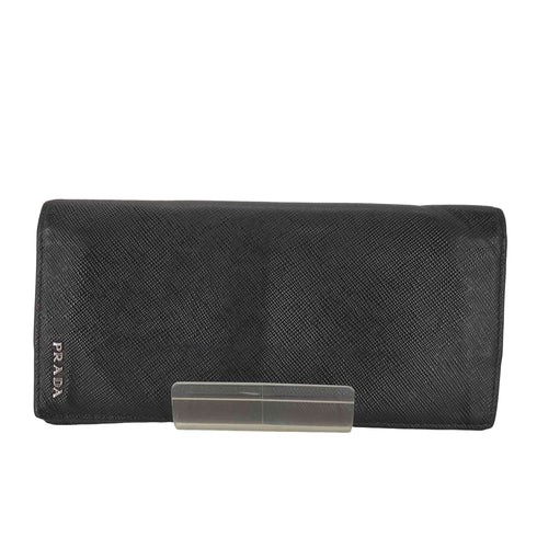 プラダ PRADA サフィアーノレザー長財布 メンズ
