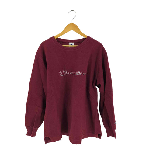 チャンピオン Champion 00S メキシコ製 ロゴインサイドアウトスウェット メンズ L