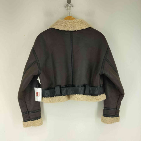 ザラ ZARA ダブルフェイス ショートジャケット レディース US S