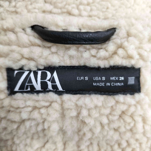 ザラ ZARA ダブルフェイス ショートジャケット レディース US S