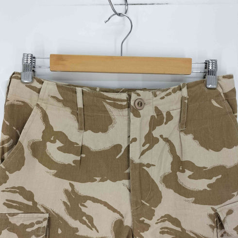 ブリティッシュアーミー BRITISH ARMY イギリス軍 デザート DPM カモフラ ハーフ カーゴパンツ メンズ 80/80/967
