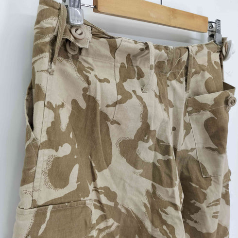 ブリティッシュアーミー BRITISH ARMY イギリス軍 デザート DPM カモフラ ハーフ カーゴパンツ メンズ 80/80/967