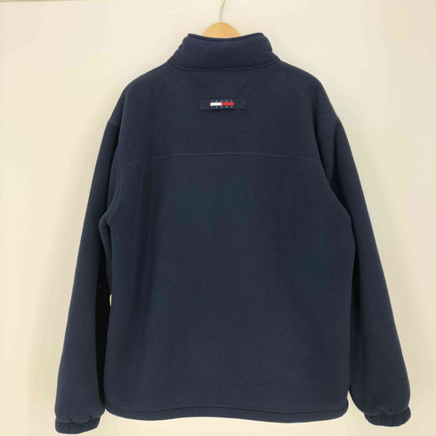 トミーヒルフィガー TOMMY HILFIGER ARCHIVE ロゴ刺繍 裾ドローコード 裏起毛 ハーフジップフリース メンズ import:L