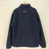 トミーヒルフィガー TOMMY HILFIGER ARCHIVE ロゴ刺繍 裾ドローコード 裏起毛 ハーフジップフリース メンズ import:L