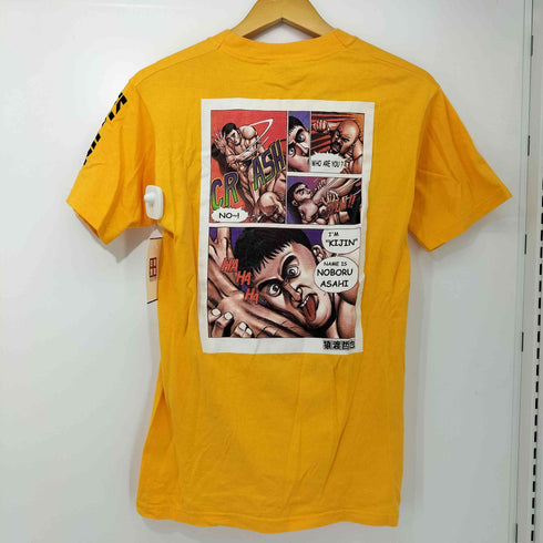 フルーツオブザルーム FRUIT OF THE LOOM TOUGH タフ 漫画 格闘家コラボ Tシャツ メンズ import:S
