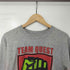 フルーツオブザルーム FRUIT OF THE LOOM 総合格闘技ジム ロゴ 両面 プリント クルーネック L/S Tシャツ メンズ import:S