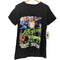 2003年 HARDER LOUDER FASTER WORLD TOUR ヘヴィメタル グラムメタル バンド アートワーク プリント S/S Tシャツ メンズ import:XL