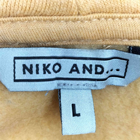 ニコアンド niko and... MODE NORM CORE カラフルスエットフーディ レディース JPN:L