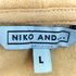 ニコアンド niko and... MODE NORM CORE カラフルスエットフーディ レディース JPN:L