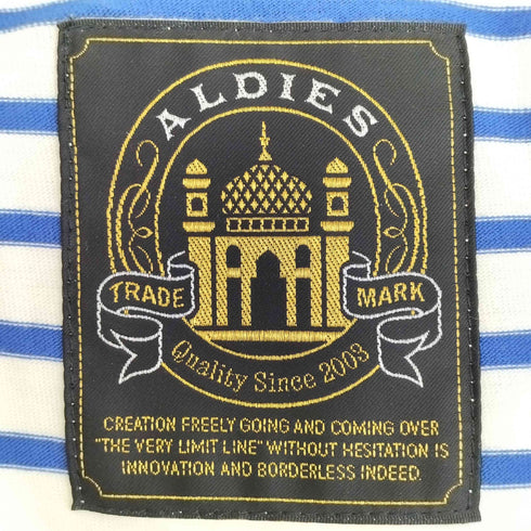 アールディーズ ALDIES サイドスリット ボーダー ワンピース レディース FREE