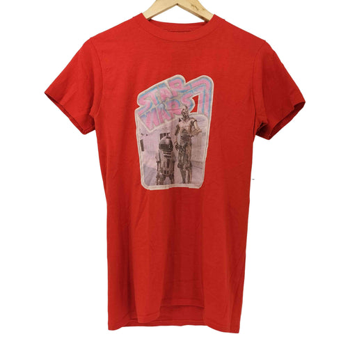 vintage 裾/袖シングル US ムービーシリーズ クルーネック Tシャツ メンズ