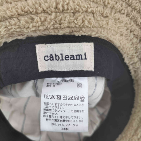 ケーブルアミ Cableami ボア ハット メンズ