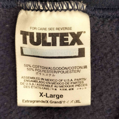 タルテックス TULTEX 90s メキシコ製 コットンポリ ブランクスウェット メンズ XL
