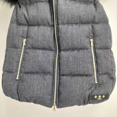 タトラス TATRAS LUSERA ファー付きウールダウンベスト レディース JPN:1