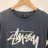 ステューシー Stussy メキシコ製 ロゴプリント 長袖クルーネックTシャツ メンズ import:S