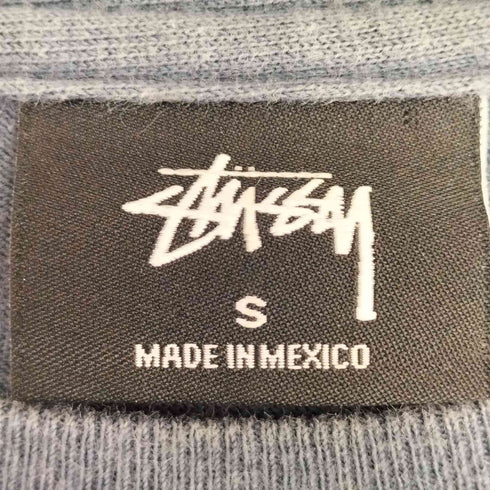 ステューシー Stussy メキシコ製 ロゴプリント 長袖クルーネックTシャツ メンズ import:S