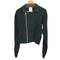 ジョイリッチ JOYRICH スケルトンスリーブ ライダース ニットジャケット レディース import:M