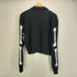ジョイリッチ JOYRICH スケルトンスリーブ ライダース ニットジャケット レディース import:M
