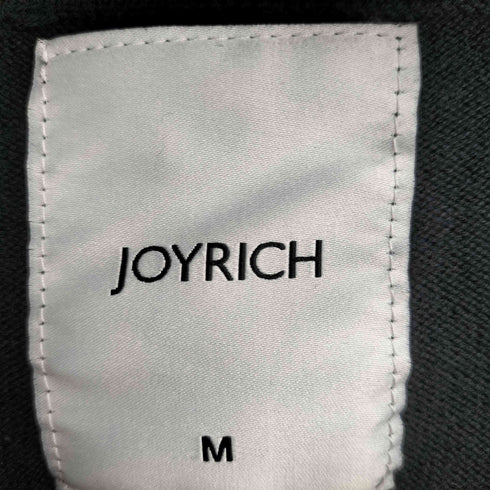 ジョイリッチ JOYRICH スケルトンスリーブ ライダース ニットジャケット レディース import:M