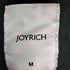ジョイリッチ JOYRICH スケルトンスリーブ ライダース ニットジャケット レディース import:M