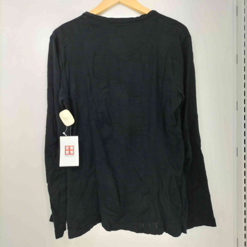 royal flash 上野商会 ドクロ ジャガード ヘンリーネック L/S メンズ JPN:M
