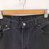 リーバイス Levis 550 RELAXD FIT TAPERED LEG ボタン裏512 テーパード ブラックデニム メンズ L
