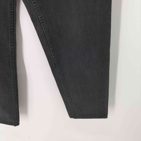 リーバイス Levis 550 RELAXD FIT TAPERED LEG ボタン裏512 テーパード ブラックデニム メンズ L