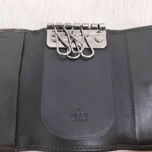グッチ GUCCI レザー 6連キーケース メンズ