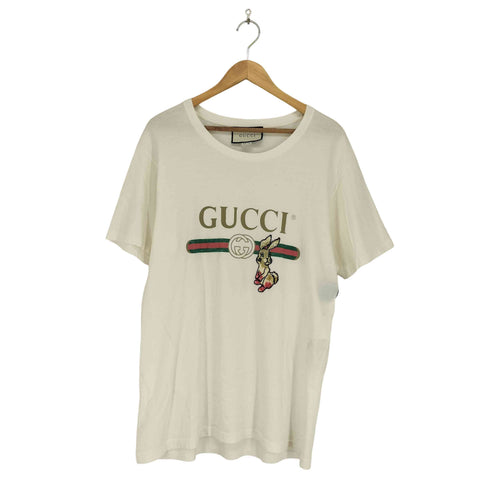 グッチ GUCCI ラビットワッペン シェリーライン GG Tシャツ メンズ S