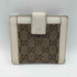 グッチ GUCCI GGキャンバス 2つ折り財布 レディース
