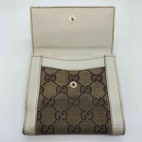 グッチ GUCCI GGキャンバス 2つ折り財布 レディース