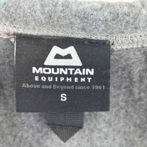 マウンテンイクイップメント MOUNTAIN EQUIPMENT 刺繍ロゴ フリースベスト メンズ S