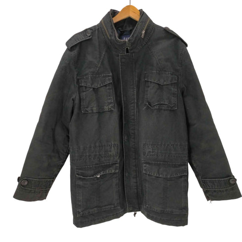 ギャップ Gap 00S 06AW デカタグ OLD M-65 型 アーミー サンプリング パラシュート ミリタリー ギミック フィールド ジャケット パッカブル フード メンズ import:XL